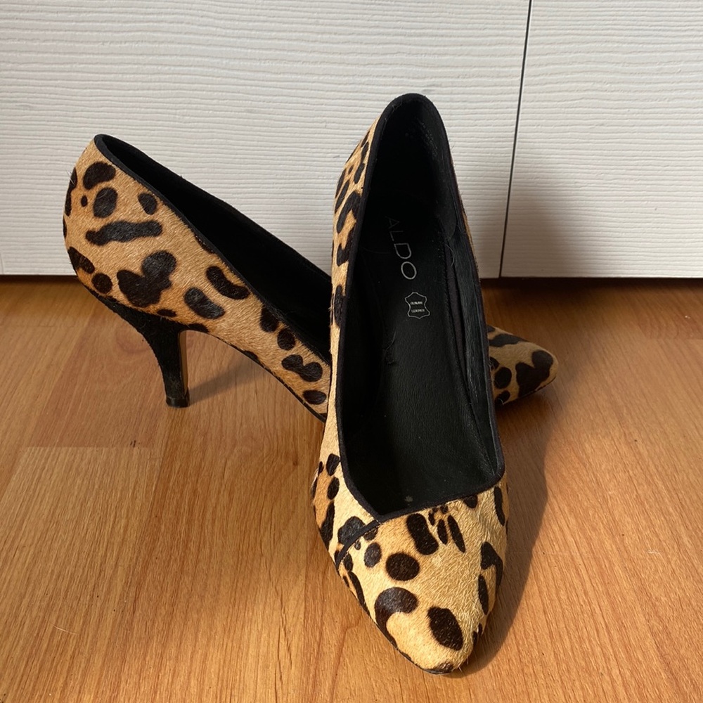 Leopard Print heels
